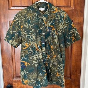 GAP Jungle Print Men's Button Down Shirt